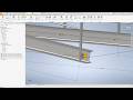 Connecting plates for railings / steel design with Autodesk Inventor, SolidSteel parametric Tutorial