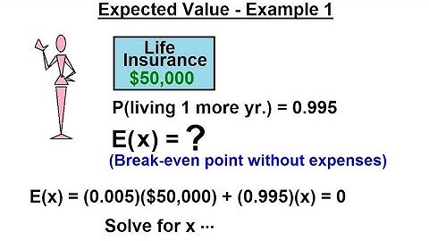 Prob & Stats - Random Variable & Prob Distribution (25 of 53) Expected Value - Example 1