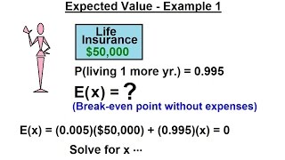 Prob & Stats - Random Variable & Prob Distribution (25 of 53) Expected Value - Example 1