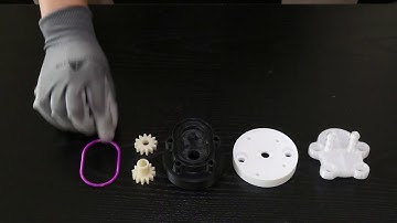Mankati E180 | Gear Pump Animation with ABS/PC/Nylon/Flex/PLA