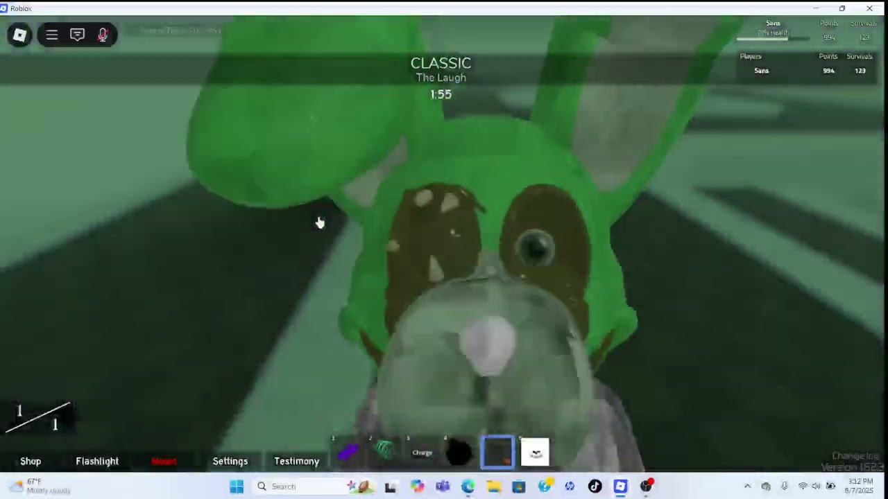 Roblox Midnight Horrors Update Place 2.0 Survived The Laugh (Solo Mode)