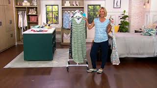 Studio Park x Kerstin Lindquist Summer Nights Midi Dress on QVC