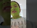 Zoey Turns Green!