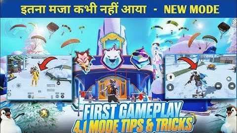 BGMI NEW 4.1 UPDATE IS HERE | FROSTY FUNLAND ERANGEL GAMEPLAY