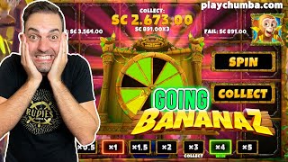 NEW Games 💙 Blue Wizard Wins + Going BANANAZ 🍌 ChumbaCasino.com