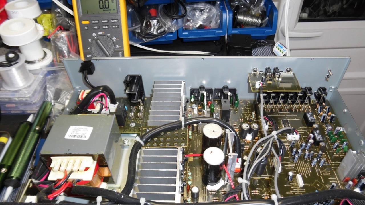 Denon PMA 520AE Amplifier Repair YouTube