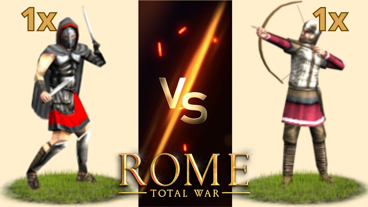 Can Arcani Beat Chosen Archer Warband in OG Rome: Total War? - YouTube