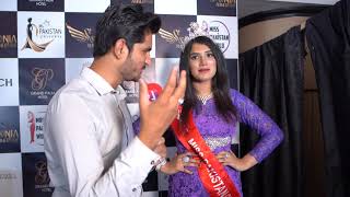 Miss Pakistan Global 2023 - Warda Muneed Rao interviews