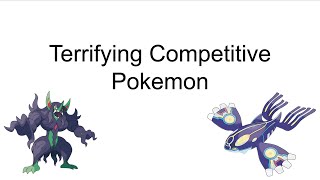 A PowerPoint about Terrifying Pokemon
