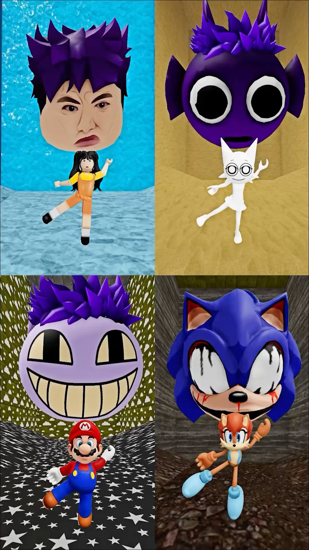 Sprunki Thanos Squid Game #roblox #incredibox #sonic #mario #digitalcircus #jax #animation