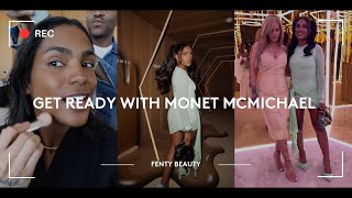Monet McMichael Gets Ready to Meet Rihanna at the Fenty’s Beauty Soft’Lit Fondation Launch Party