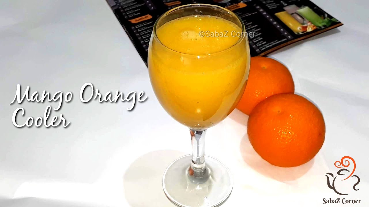 Mango Orange Cooler | Refreshing Summer Drink