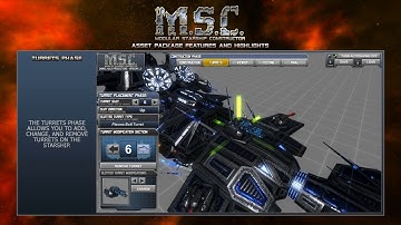 Modular Starship Constructor Asset Package Overview Video