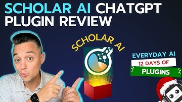 ScholarAI ChatGPT plugin review  12 days of Plugins from Everyday AI