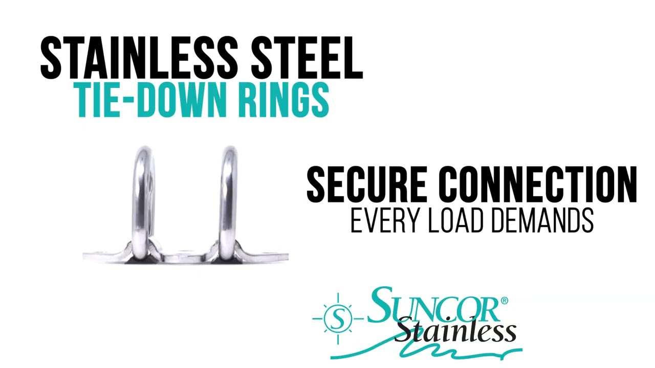 ⁣Suncor Stainless Tie-Down Ring Series