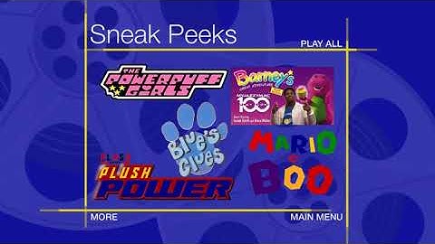 Custom Crossover Sneak Peeks Menu Fanmade