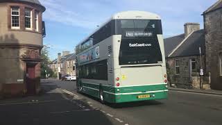 140 bus on the way from Bonnyrigg to Musselburgh