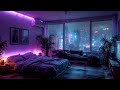 Neon City 80s Lofi Hip Hop ☕ Study Music Lofi City for Work &amp; Focus