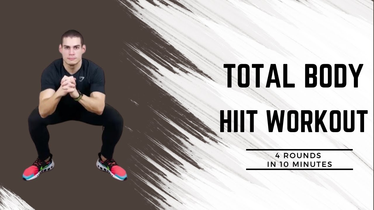 Body Hit Point Total Body HIIT: 4 Rounds in 10 Minutes - YouTube