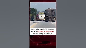 Lái xe khách vượt ẩu, cướp làn, đi ngược chiều trên cao tốc nhận cái kết đắng #giaothong #giaothông