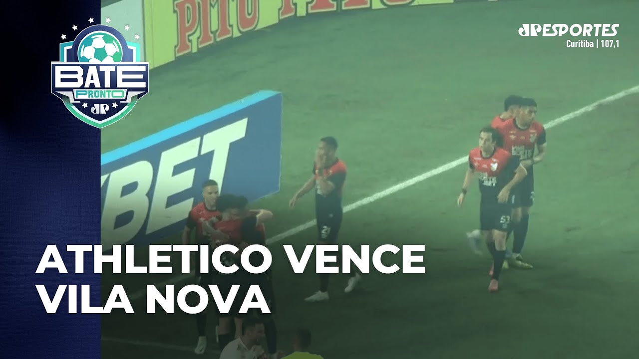 Athletico vence o Vila Nova e cola no G4 - YouTube