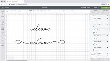 HOW TO ADD SWASHES to FONTS in Cricut Design Space | ACCESS GLYPHS & SPECIAL CHARACTERS