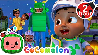 Family Halloween Trick Or Treat 🍬 CoComelon Cody Time Nursery Rhymes and Kids Songs | After School