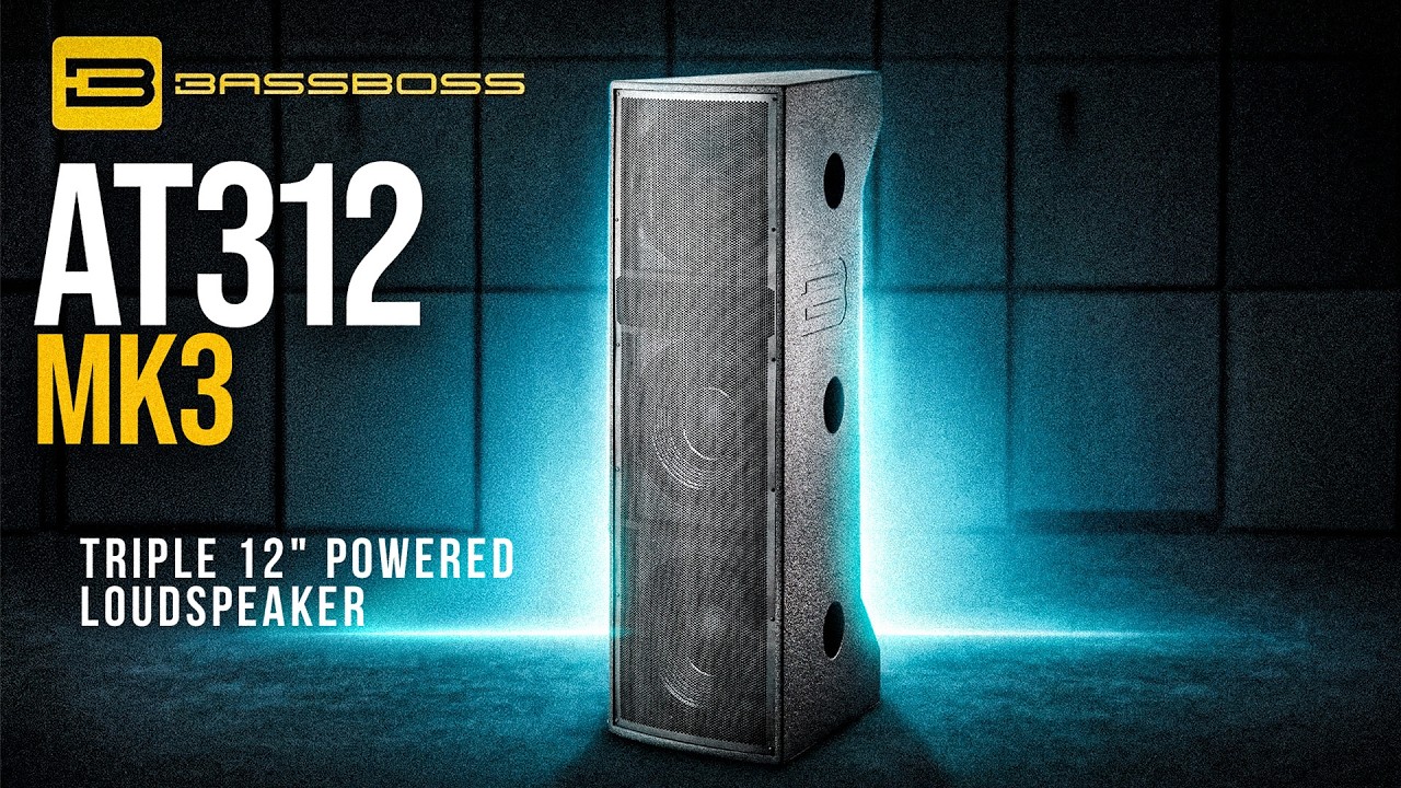 BASSBOSS AT312-MK3: Студийный монитор, способный выдавать 11 дюймов звука.