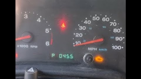 Read a Jeep Wrangler TJ Check engine code without a scanner!