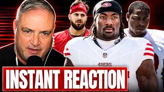 49ers BREAKING: Pearsall Out, Nick Martin Rising & DE Job Up for Grabs