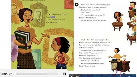 2nd Wonders 2017 Unit 5 Week 1 Grace For President