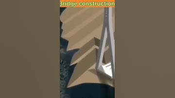 Bridge construction l by 3D animation #trending #shorts #viral
