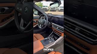 🚨 New Trade-In Alert! 🚗 2023 BMW 330e plug-in hybrid with stunning peanut butter interior.