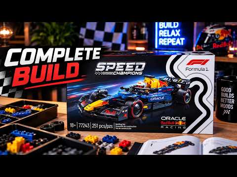 LEGO F1 BUILD ASMR - No Talking