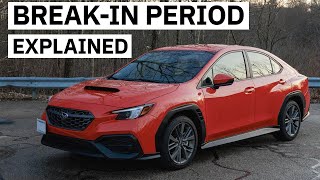 2022+ Subaru WRX Break-In Process Explained!