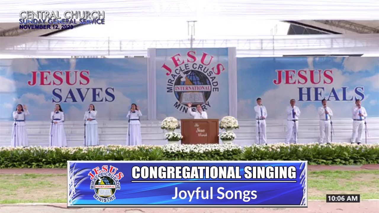JMCIM | Congregational Singing | Joyful Songs | November 12, 2023