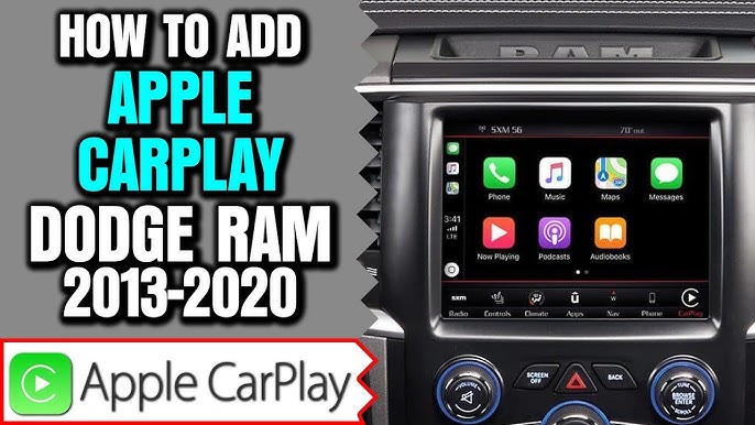 Jeep w/ UConnect 8.4  Carplay & Android Auto Module