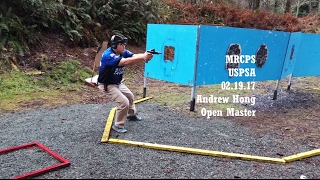 MRCPS USPSA Match - Feb. 19th, 2017 - Andrew - Open Master