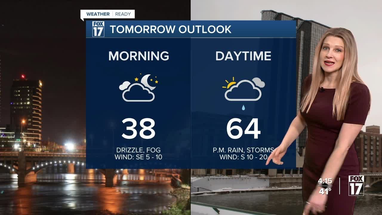 Thursday PM Forecast: Clouds, drizzle, fog