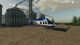 Farming Simulator 19 Gameplay: &quot;FS19 Helicopter Mod