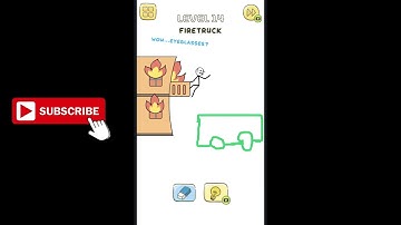 Draw Test Weegoon Level 14 Firetruck