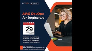 Webinar  - AWS DevOps for Beginners Profile