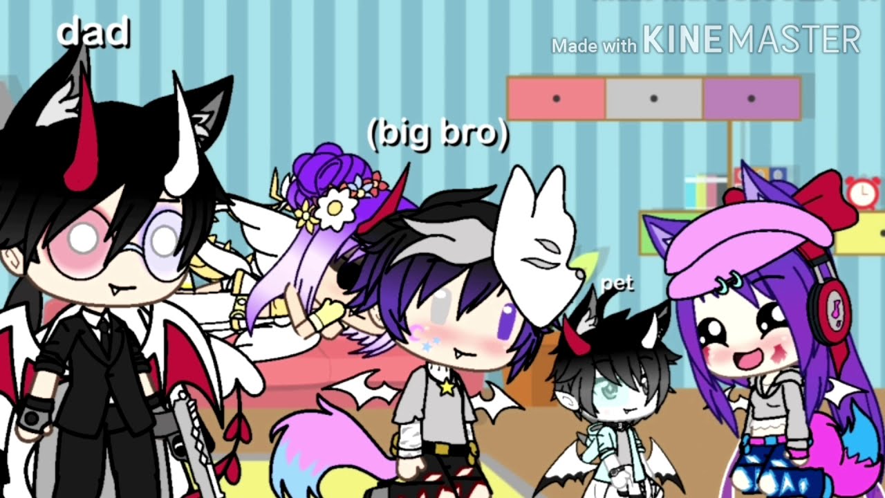 My family||gacha life|| - YouTube