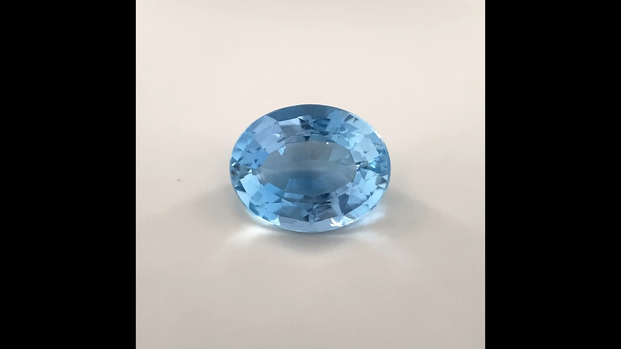 508659 ｱｸｱﾏﾘﾝ ﾙｰｽ OV 3.297ct 日独ソ付 - カピルのお店デルミリオーレ