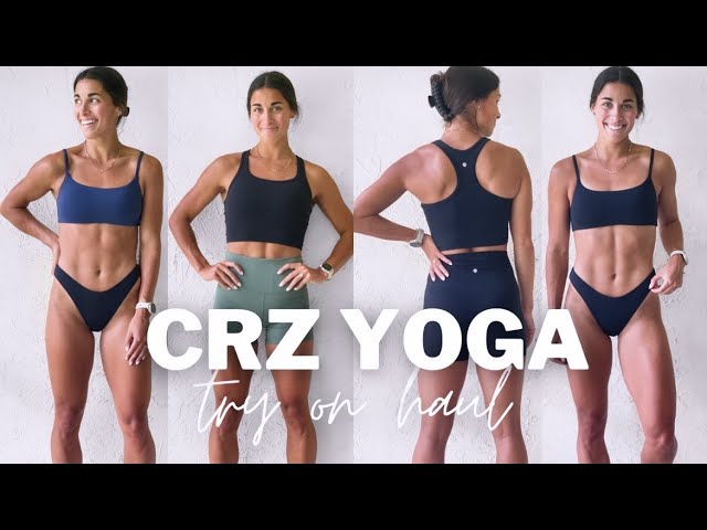 CRZ YOGA SUMMER HAUL  new colors, my favorite shorts, bikinis