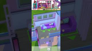Making the REAL Barbie’s Dream House!! | #sims4 | #sims #game #barbie #ts4 #shorts #movie #dream