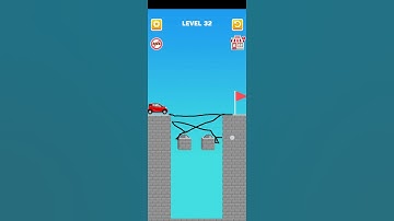 Draw Bridge puzzle || Level 32 || Impossible MISSION #shorts #shortsfeed #subscribe #drawbridge