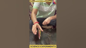 conservation of angular momentum | science experiments |#experiment #science