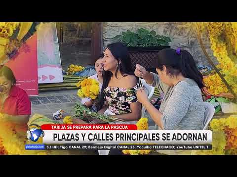 POR SEMANA SANTA TARIJA LUCE TRADICIONALES ARCOS DE ROSA PASCUA