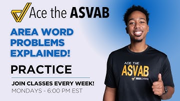 ASVAB Arithmetic Reasoning: Word Problems & Area Questions Explained (Step-by-Step!)